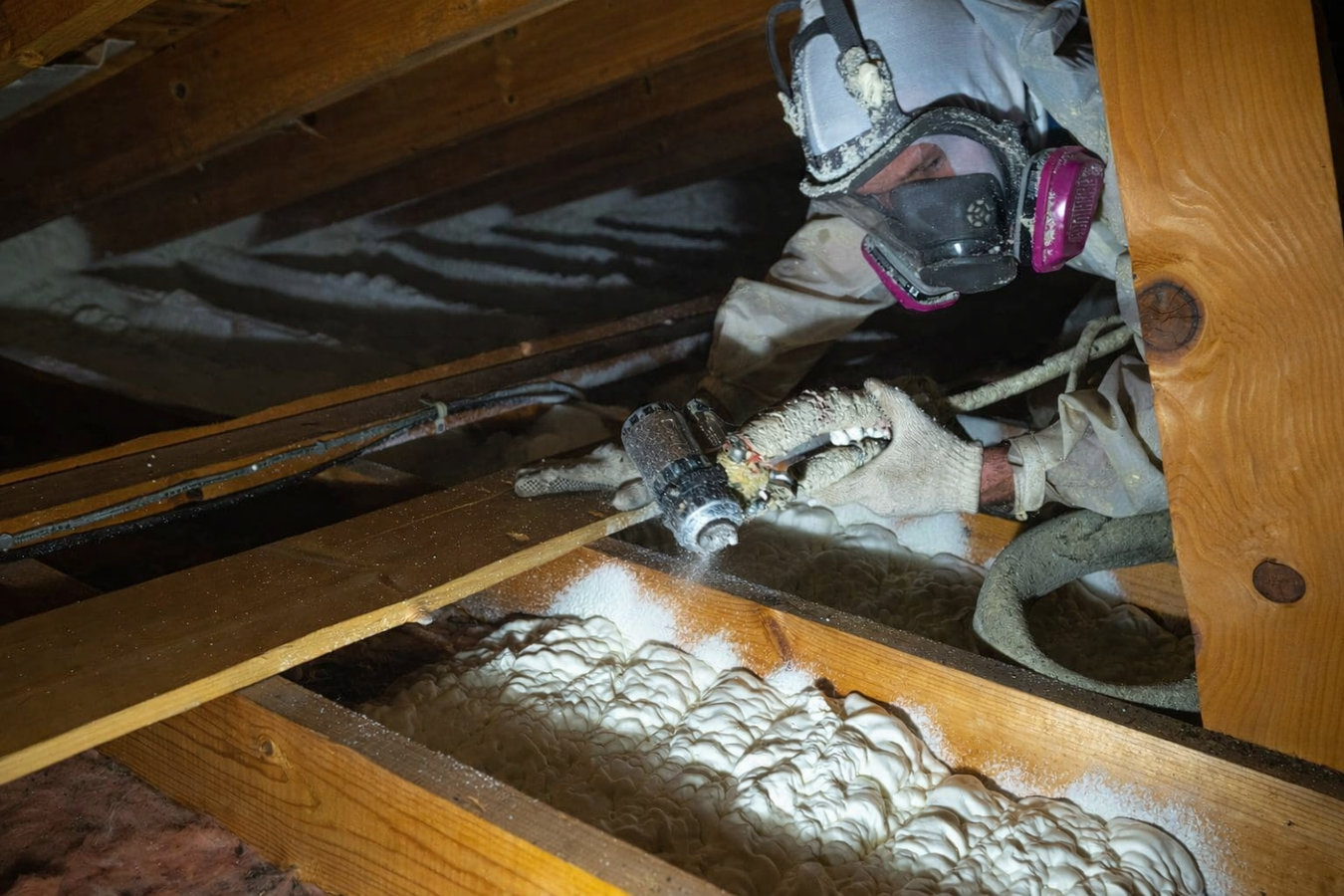 Attic air sealing in Superior, WI
