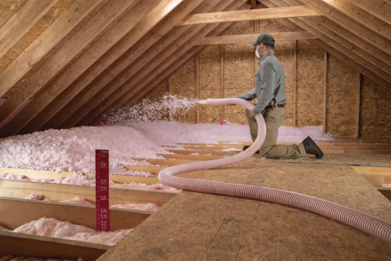 Blown-in insulation in Superior, WI